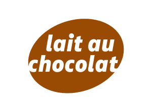 Logo - Lait au chocolat