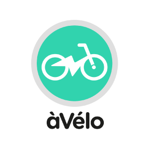 Logo - À Vélo – MDQ (en)