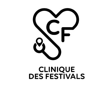 Logo - Clinique des Festivals DML (en)