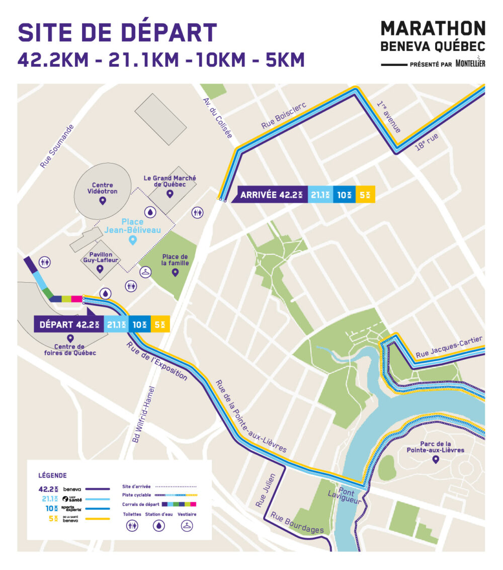 Supporteurs - Marathon Beneva de Québec